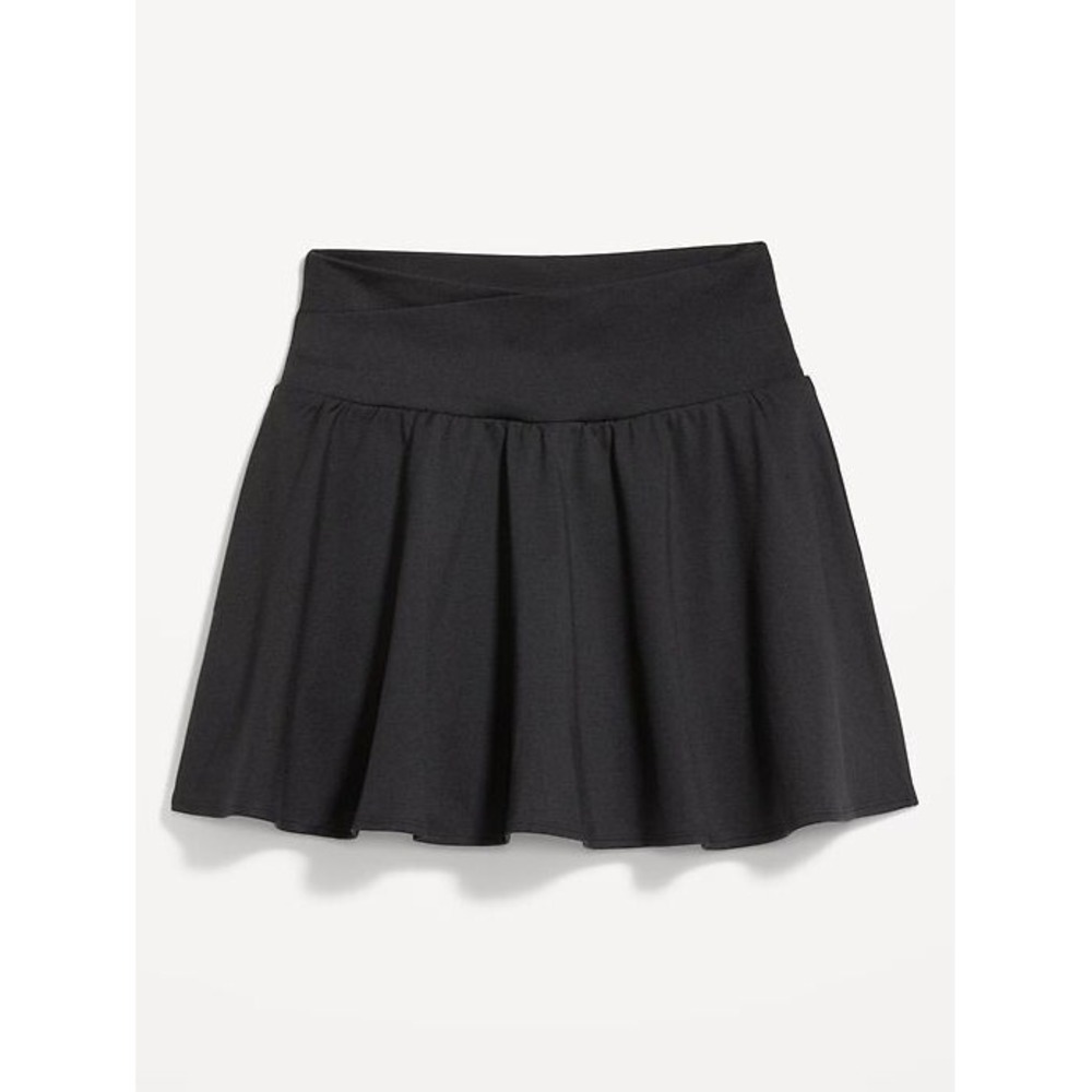 Old Navy Women's Extra High-Waisted CloudComfy Skort - Black - Small - #569963